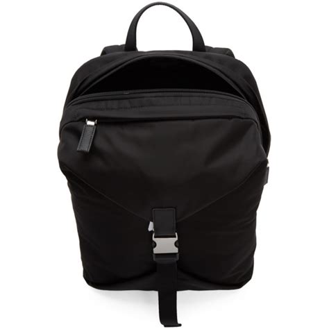 Prada Black Tessuto Montagna Backpack Nylon Cloth ref.1179012